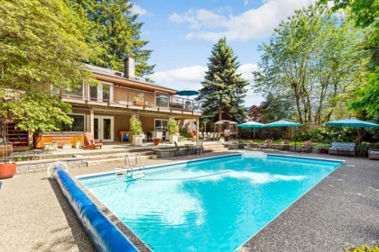 Aerial View of 7691 Peterson Street, Mission, BC