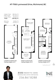 7 7100 Lynnwood Drive, Richmond, BC, Richmond — Townhouse for sale