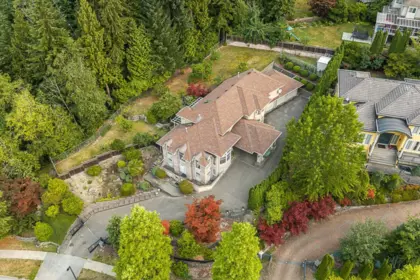 Aerial View of 1496 Johnson Street, Coquitlam, BC