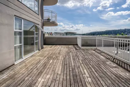 Outdoor Patio Photo of 206 1180 Pinetree Way, Coquitlam, BC