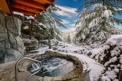 Living Room Photo of 3820 Sunridge Drive, Whistler, BC
