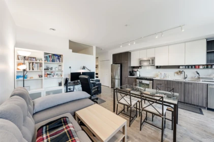 Kitchen Island Photo of 201 618 Como Lake Avenue, Coquitlam, BC