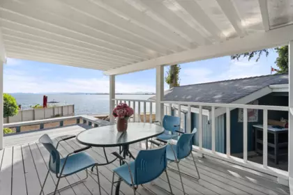 Aerial View of 882 Tsawwassen Beach Road, Tsawwassen, BC