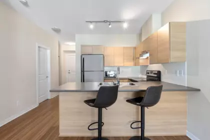 Kitchen Island Photo of 202 7445 Frontier Street, Pemberton, BC