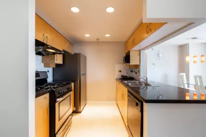 Dining Area Photo of 2303 1199 Marinaside Crescent, Vancouver, BC