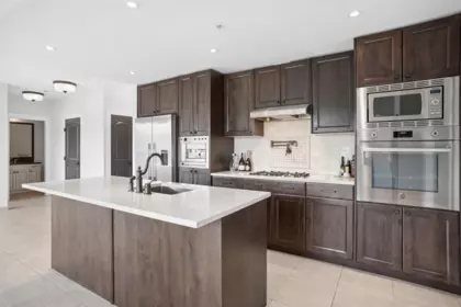 Kitchen Island Photo of 301 4721 Hastings Street, Burnaby, BC