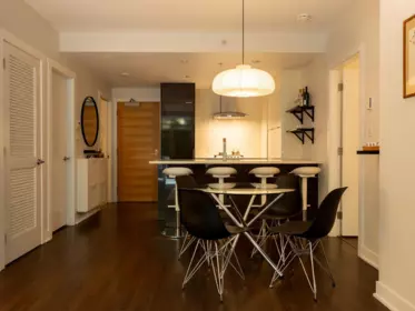 Dining Area Photo of 2 1777 W 7th Avenue, Vancouver, BC