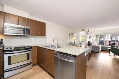Kitchen Island Photo of C415 8929 202 Street, Langley, BC