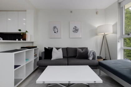 Living Room Photo of 301 928 Beatty Street, Vancouver, BC