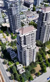 Aerial View of 1007 2088 Madison Avenue, Burnaby, BC