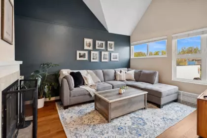 Living Room Photo of 10 4925 Elliott Street, Delta, BC