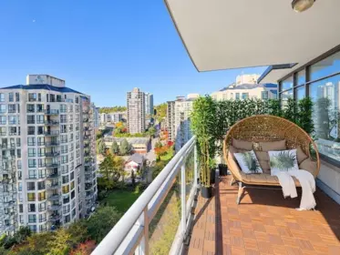 Outdoor Patio Photo of 1708 898 Carnarvon Street, New Westminster, BC