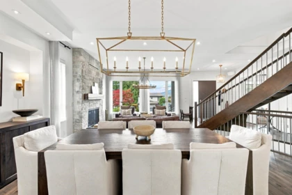 Dining Area Photo of 3840 Prospect Road, North Vancouver, BC
