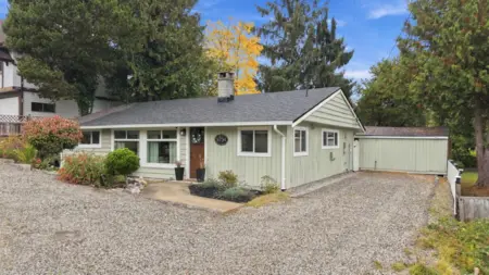 Exterior Rear Photo of 5734 Pebble Crescent, Sechelt, BC