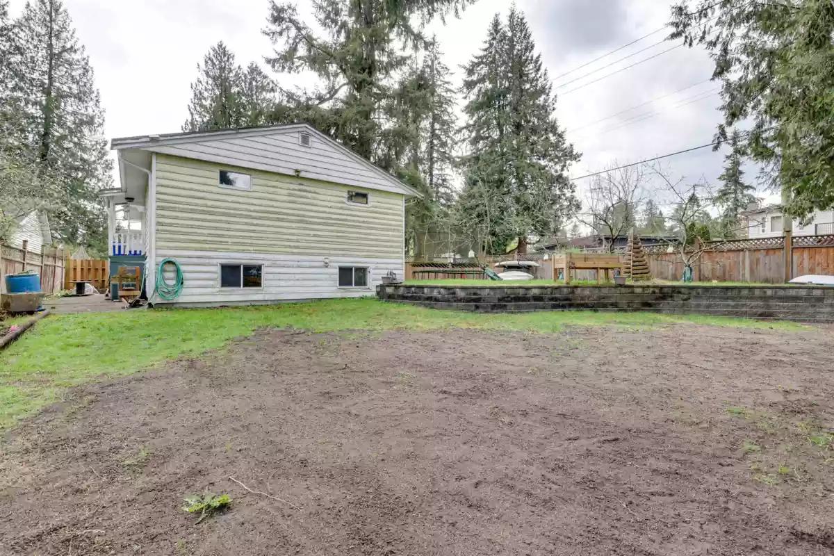 Backyard Photo of 3530 Hastings Street, Port Coquitlam, BC