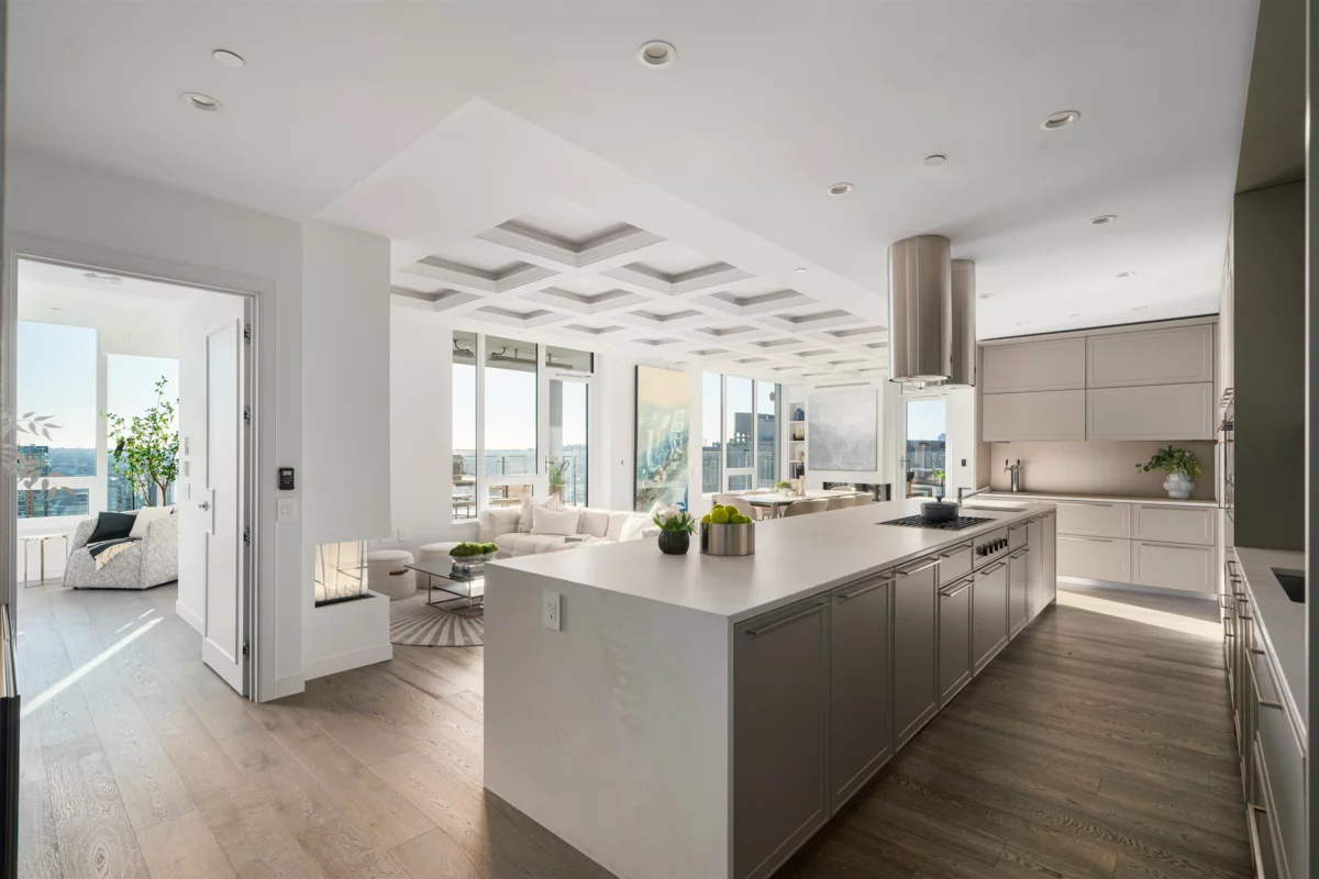 Living Room Photo of 2500 885 Cambie Street, Vancouver, BC