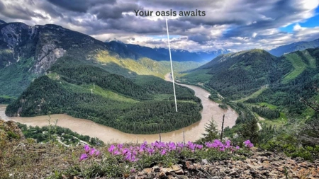 Front exterior of 30850 East Of River Road, Yale, BC