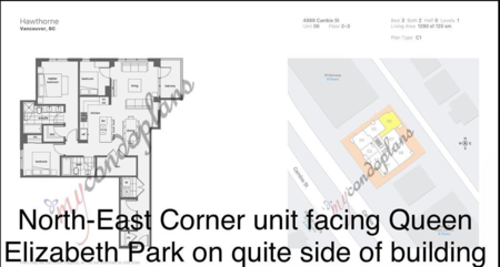 306 4988 Cambie Street, Vancouver, BC, Vancouver — Apartment/Condo for sale