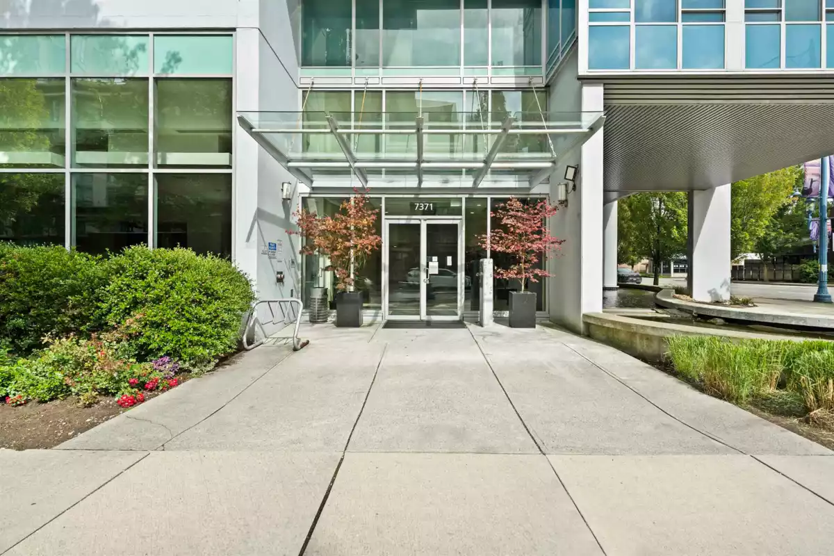 Exterior Rear Photo of 601 7371 Westminster Highway, Richmond, BC