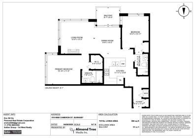 810 9868 Cameron Street, Burnaby, BC, Burnaby — Apartment/Condo for sale