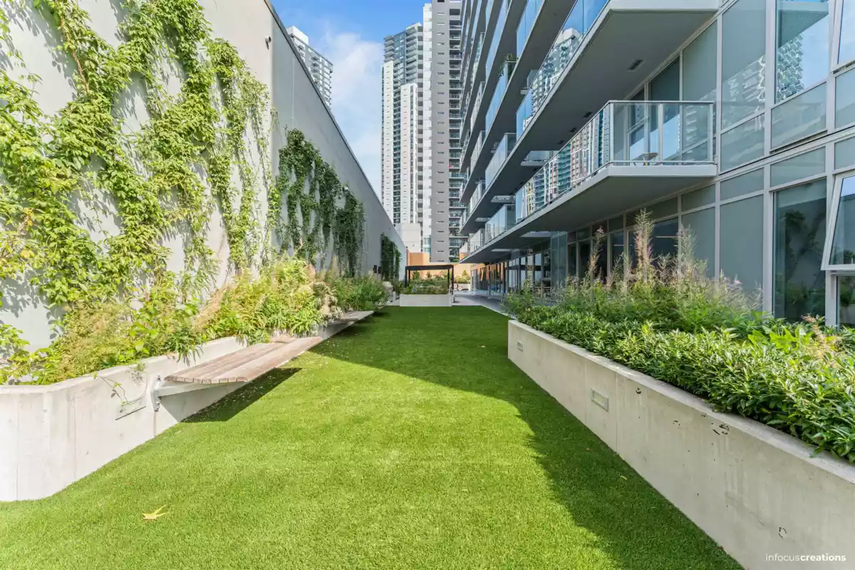 Outdoor Deck Photo of 1910 13615 Fraser Highway, Surrey, BC
