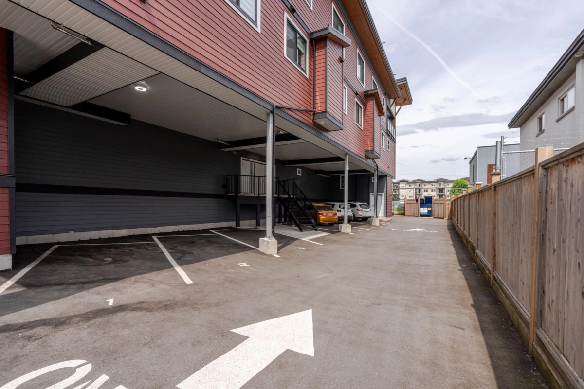 Aerial View of 104 9384 Fletcher Street, Chilliwack, BC