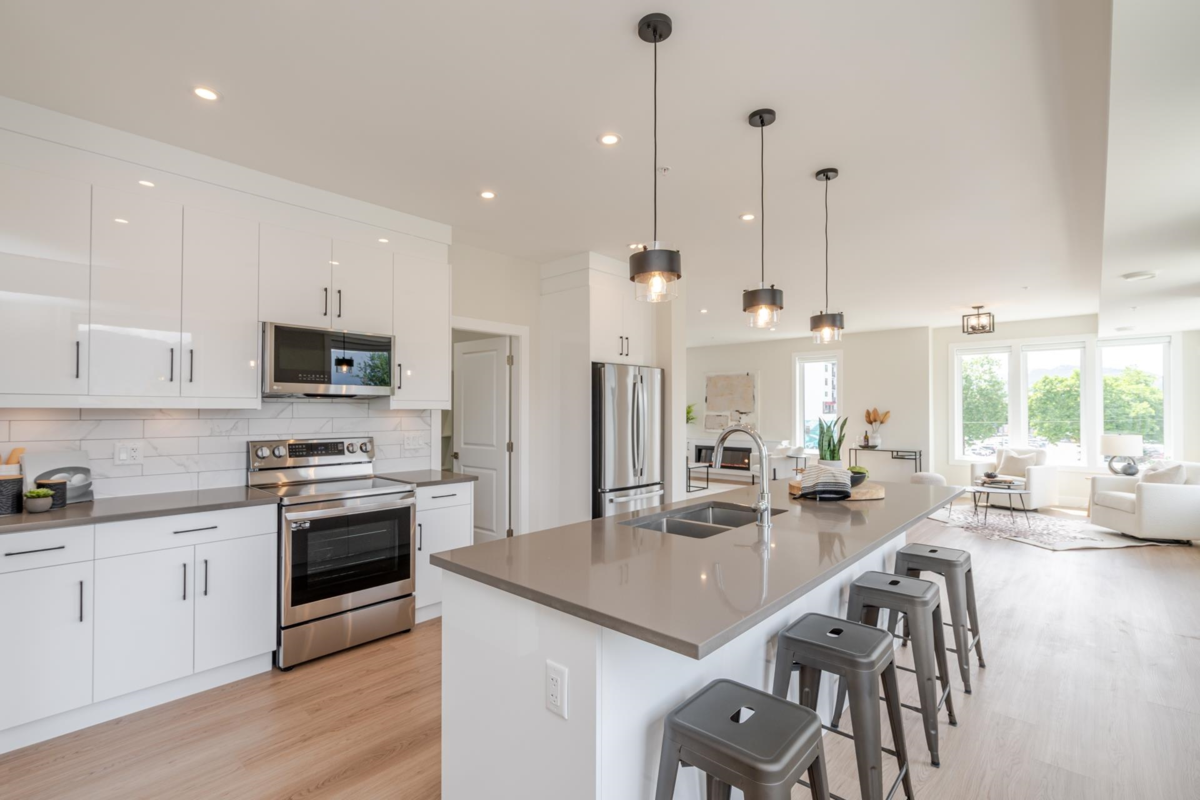 Living Room Photo of 104 9384 Fletcher Street, Chilliwack, BC