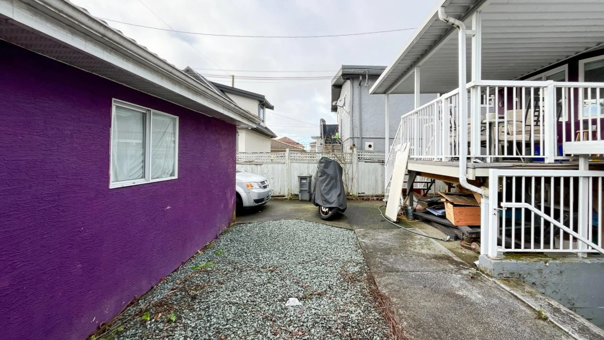Aerial View of 736 E 55th Avenue, Vancouver, BC