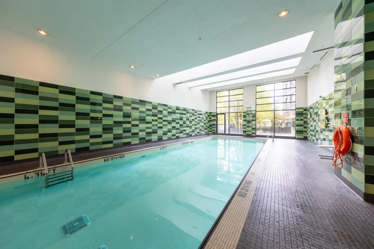 Aerial View of 2501 8 Smithe Mews, Vancouver, BC