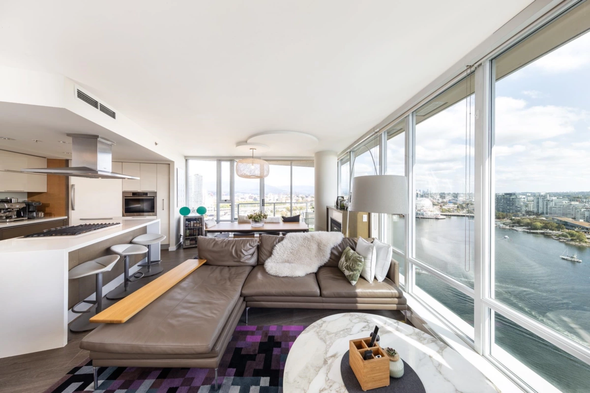 Dining Area Photo of 2501 8 Smithe Mews, Vancouver, BC
