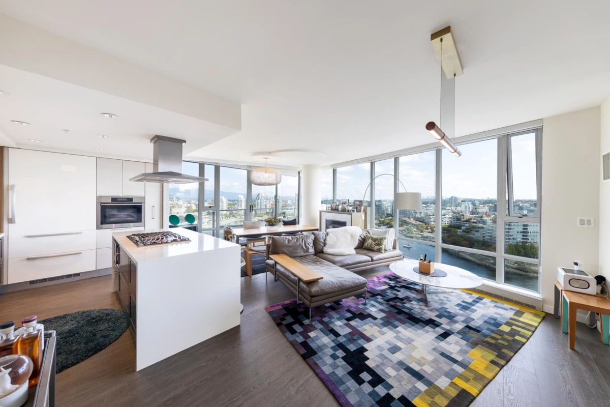 Family Room Photo of 2501 8 Smithe Mews, Vancouver, BC