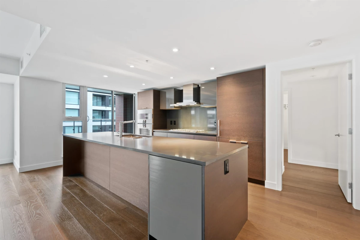 Kitchen Island Photo of 603 1571 W 57th Avenue, Vancouver, BC