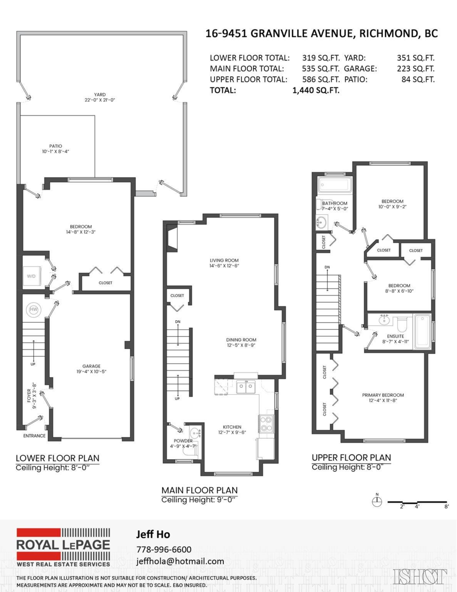 Staircase Photo of 16 9451 Granville Avenue, Richmond, BC