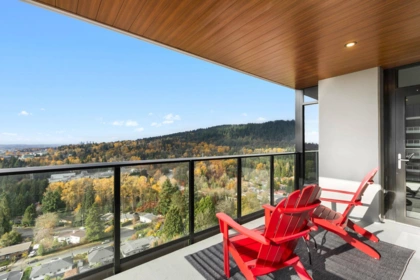 Entry Foyer Photo of 1707 720 Farrow Street, Coquitlam, BC