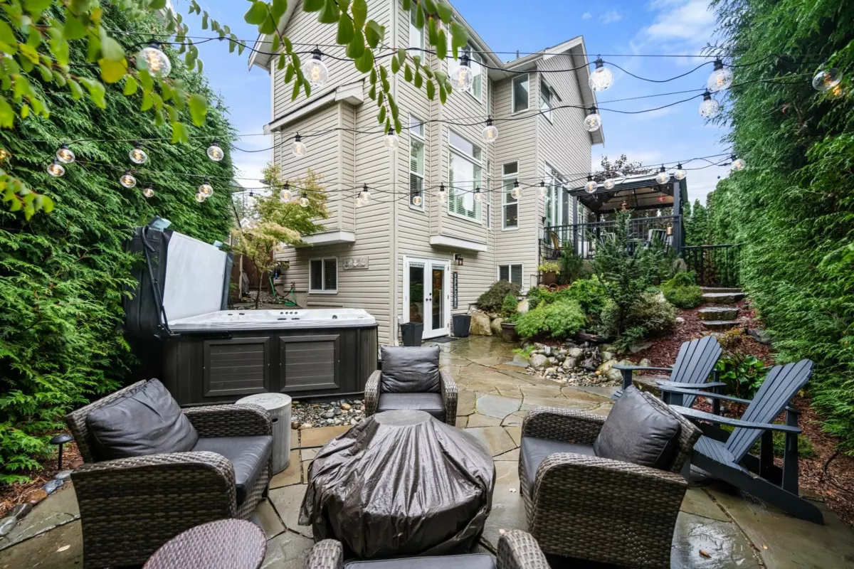 Aerial View of 6087 163a Street, Surrey, BC