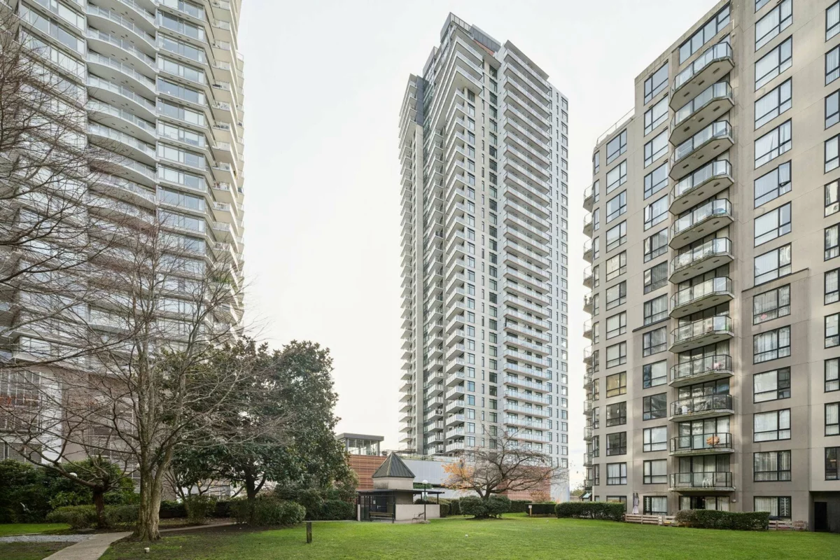 Outdoor Deck Photo of 1402 828 Agnes Street, New Westminster, BC