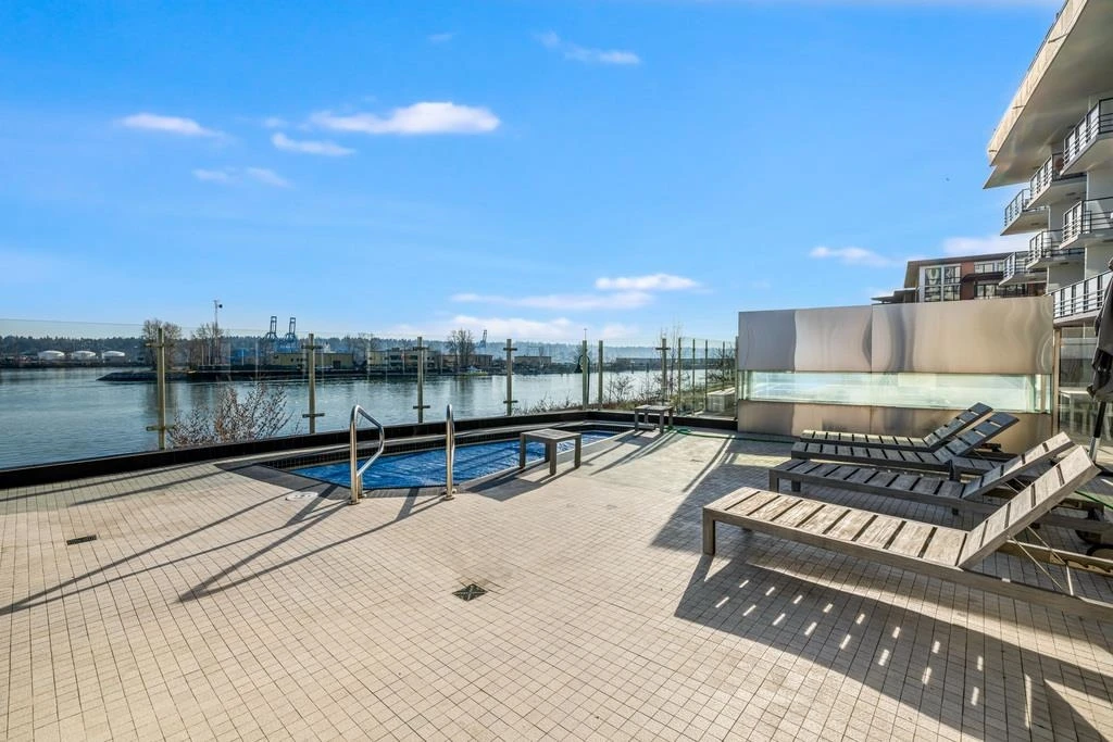 Outdoor Patio Photo of 1406 210 Salter Street, New Westminster, BC