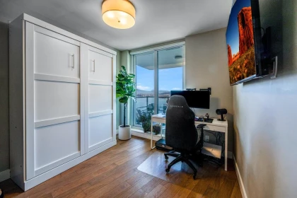 Laundry Room Photo of 1406 210 Salter Street, New Westminster, BC
