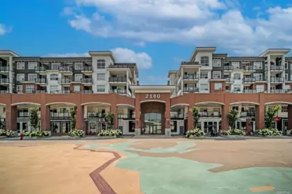 Front exterior of 4170 2180 Kelly Avenue, Port Coquitlam, BC