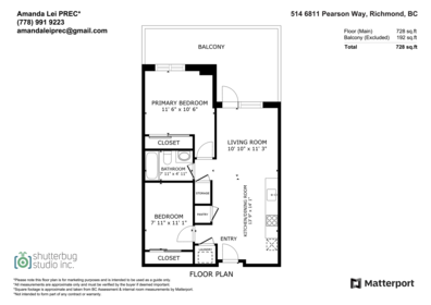 Staircase Photo of 514 6811 Pearson Way, Richmond, BC