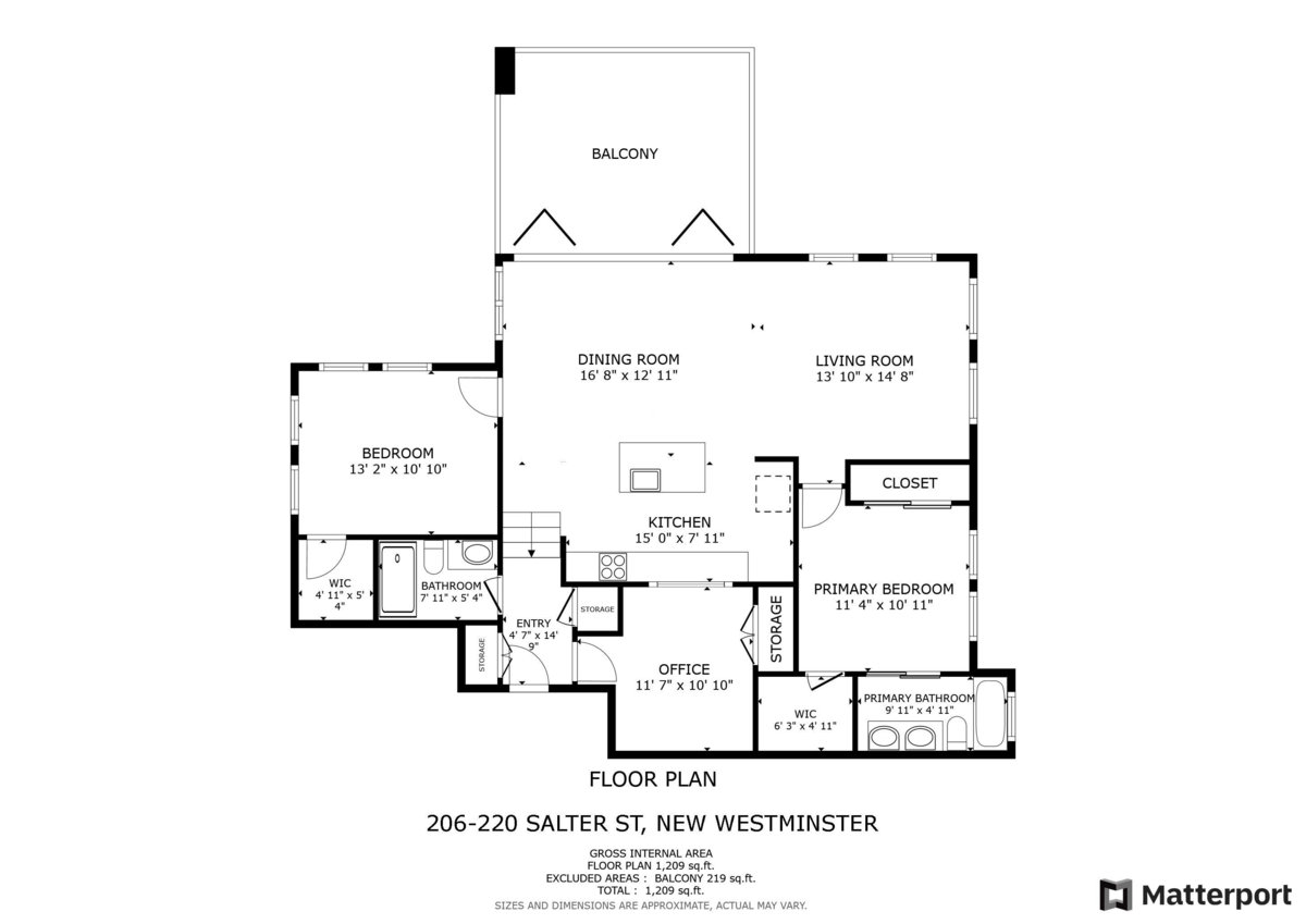 Family Room Photo of 206 220 Salter Street, New Westminster, BC