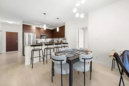 Kitchen Island Photo of 407 201 Morrissey Road, Port Moody, BC