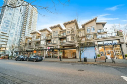 Outdoor Patio Photo of 407 201 Morrissey Road, Port Moody, BC