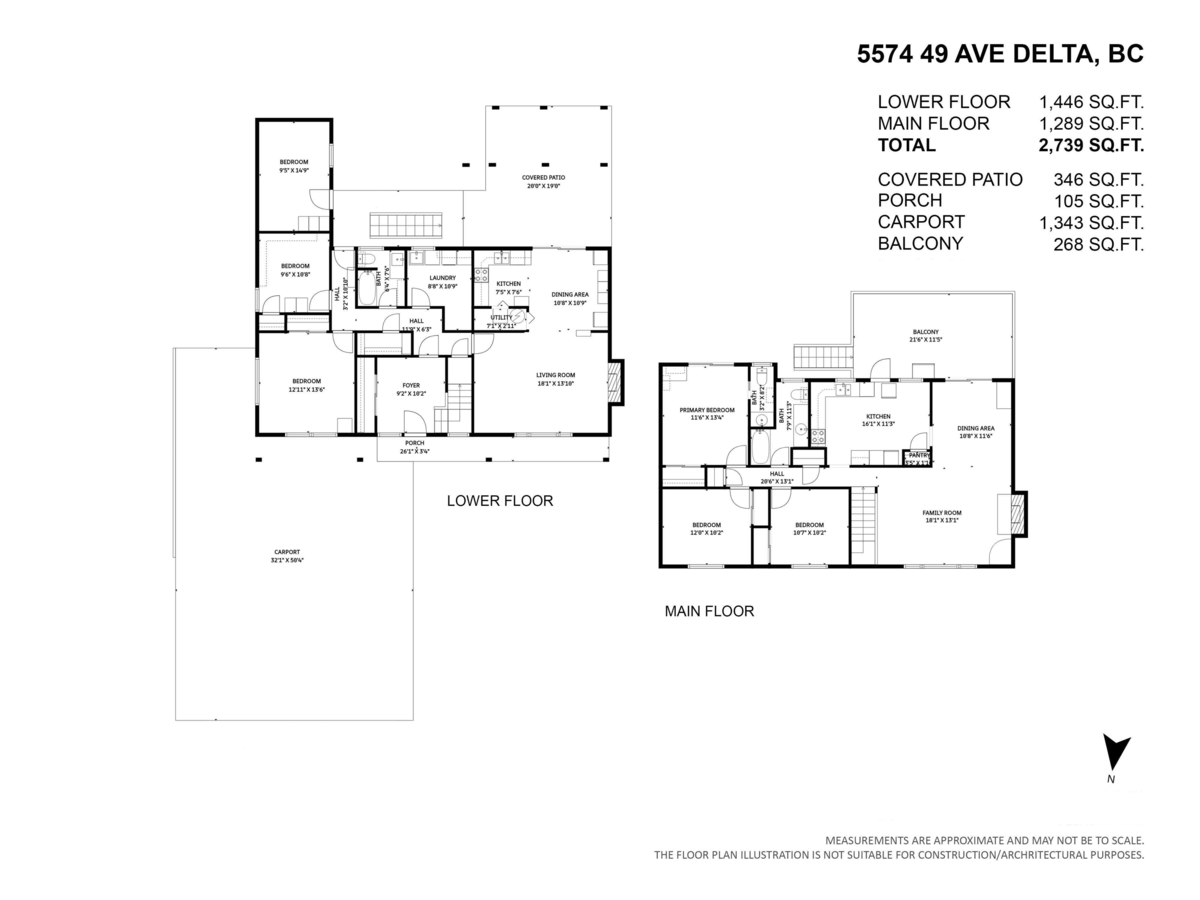 Bedroom 2 Photo of 5574 49 Avenue, Delta, BC