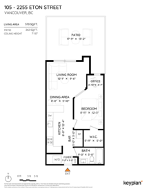 Aerial View of 105 2255 Eton Street, Vancouver, BC