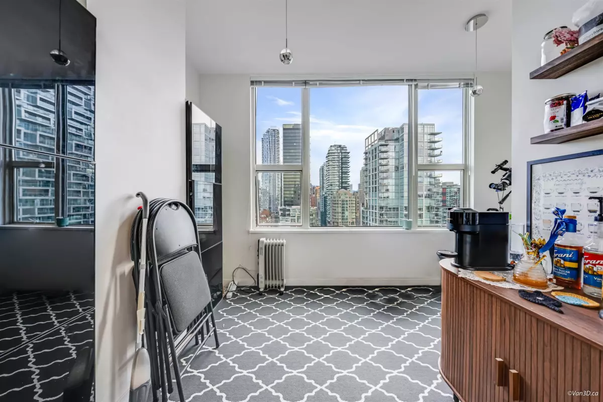 Bedroom 2 Photo of 2603 1500 Hornby Street, Vancouver, BC