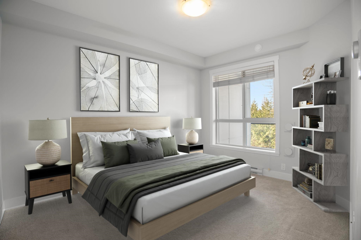 Bedroom 4 Photo of 306 22315 122 Avenue, Maple Ridge, BC