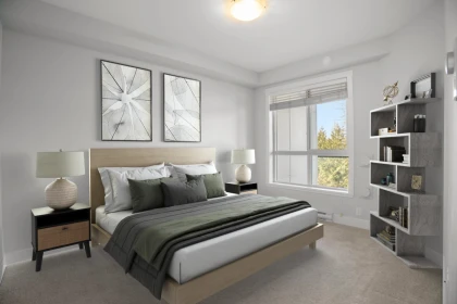 Bedroom 4 Photo of 306 22315 122 Avenue, Maple Ridge, BC