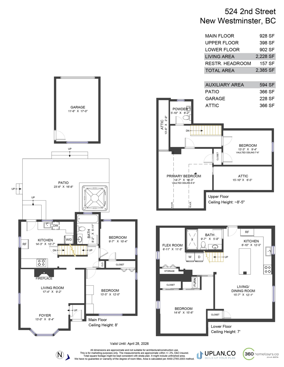 Playground / Recreational Area Near 524 Second Street, New Westminster, BC