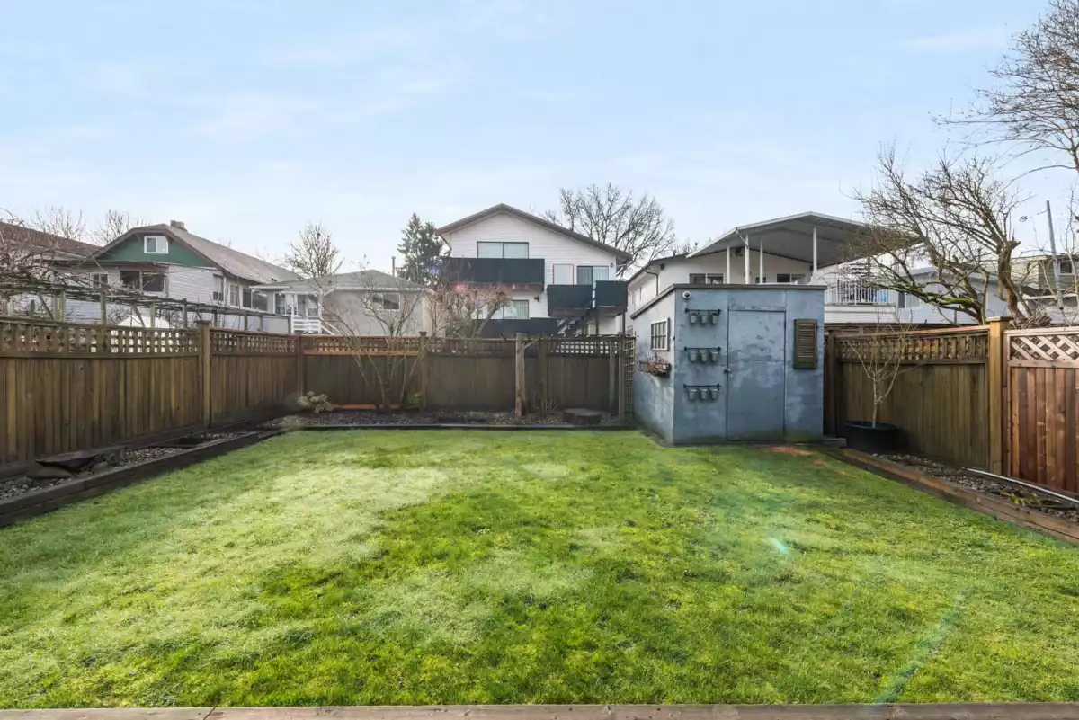Aerial View of 3136 E 47th Avenue, Vancouver, BC